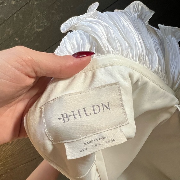 BHLDN LETTIE RUFFLE DRESS - Picture 4 of 5